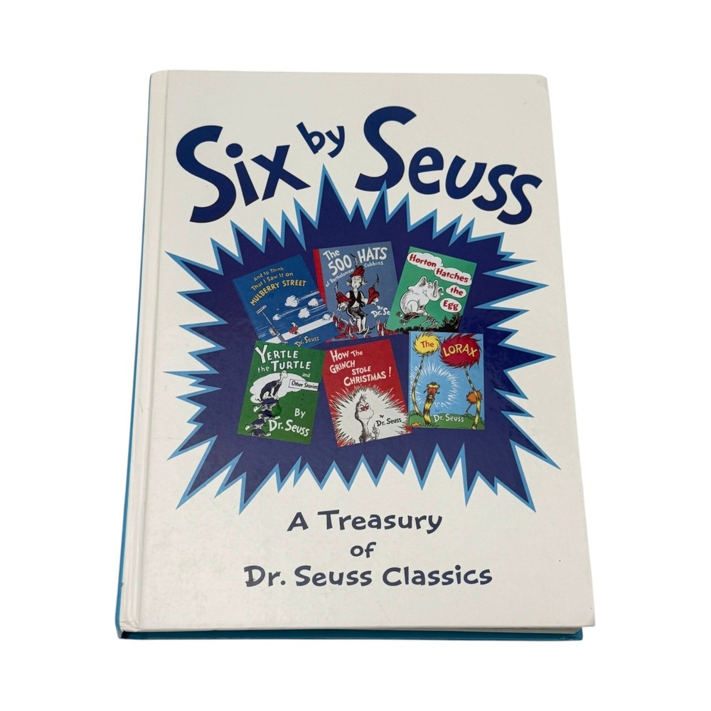 Dr Seuss Six by Seuss HC Book 1991 Childrens Classics Anthology
